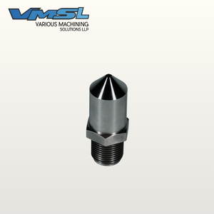 Embouts de buse pour machine de moulage par injection en acier inoxydable, usinés CNC, brochage, trou droit, double cône, remplacement OEM - Product Image 4