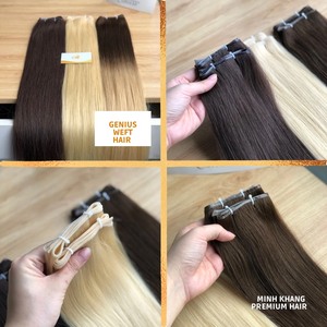 สำหรับวิกต่อผมมนุษย์บริสุทธิ์จากเวียดนามจริง100% แท้สำหรับผมมนุษย์ย้อมสีอ่อนแบบไล่เฉดสีอ่อน - Product Image 5