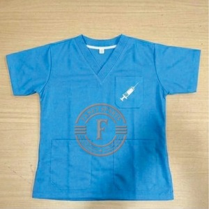 Uniforme de Enfermería Clínica |   Conjunto con Cuello en V y Costuras Reforzadas con Cintura Ajustable con Cordón - Product Image 2