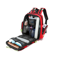 Sac médical Oxford personnalisé grande capacité vide, trousse de premiers secours, boîte de secours, sac d'urgence médical, classe I, Dragon DW-BLD22