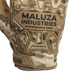 MALUZA INDUSTRIES Custom Breathable Mechanic Work <b>Gloves</b> Touchscreen Compatible Synthetic Leather Palm Anti Wear Safety <b>Gloves</b> - Product Image 6