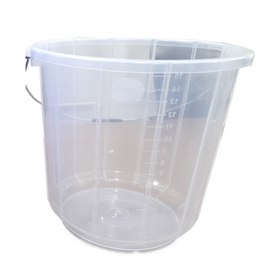 Cubo de plástico de 5 litros con tapa para una limpieza y almacenamiento seguros, de calidad premium a un precio asequible desde India. - Product Image 2