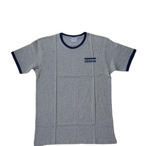 Camiseta Vintage Unisex de alta calidad para hombre, luz no tejida de gran tamaño apta para uso en gimnasio, estampado de punto de costilla orgánica de 140gsm - Product Image 1