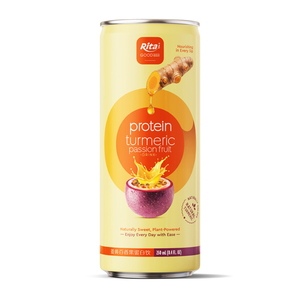 Boisson en conserve Rita 250ml au curcuma et au fruit de la passion, édulcorée au fruit du moine, fournisseur en gros, usine, OEM, ODM, marque privée - Product Image 4