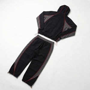 Conjunto Deportivo Personalizado con Bordado, Chaqueta Cortavientos de Verano para Hombre, Traje Deportivo Ligero, Tallas Grandes, OEM - Product Image 4