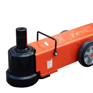 Martinetto Idraulico Pneumatico per Camion da 50 Tonnellate con Pistone Autoritraente da 25 Tonnellate Regolabile 90/180 TMG AJT50 - Per Uso Automobilistico - Product Image 6