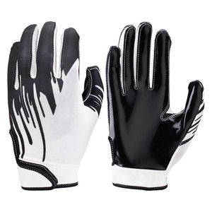 Guantes de Fútbol Americano Ultra Suaves de Spandex con Agarre de Alta Adhesión y Palma Resistente para Jugadores Jóvenes - Product Image 4
