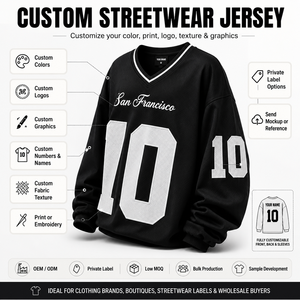 Custom Unisex Breathable 100% Polyester Print Streetwear American Football Jerseys Embroidery <b>Patch</b> Letter Logo Team Uniforms - Product Image 5