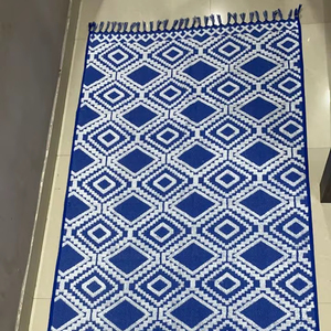 Pareo de playa Jacquard 2 en 1: Fabricante de toallas de poliéster y algodón con diseño de bufanda en la parte delantera y toalla en la parte trasera - Product Image 1