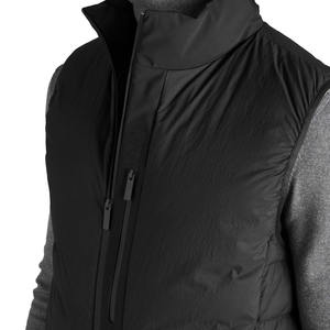 Gilet matelassé personnalisé pour homme, sans manches, de haute qualité, décontracté, épais et chaud, avec logo sur mesure - Product Image 4