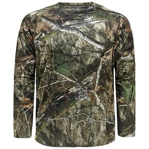 เสื้อยืดลายพรางแบบทหารสำหรับผู้ชาย พิมพ์ลายตามสั่ง 100% ผ้าฝ้าย ลาย Realtree ลายพราง Bottomland - Product Image 1