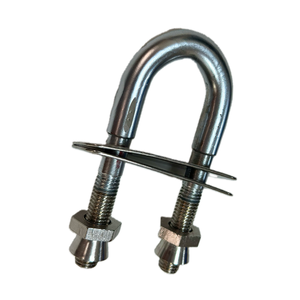 Placa de soldadura fija en forma de U, amarre de ojo de arco, herrajes para yates y barcos - Product Image 2