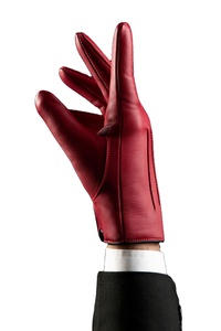 Gants en cuir longueur poignet, doublure en microfibre, thermiques, compatibles écran tactile, décontractés, respirants, pour usage quotidien, quatre saisons - Product Image 4