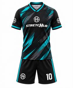 Conjunto de Uniforme de Fútbol Personalizado, Camiseta de Fútbol para Hombre, Pantalones Cortos, Ropa Deportiva de Manga Corta, Ropa de Equipo, Venta al por Mayor, OEM, ODM - Product Image 1