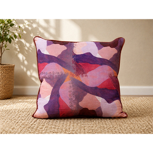 Modern Luxury Linen Cushion Cover | Printed <b>Decorative</b> Throw <b>Pillow</b> Cover for Living Room. Elegant <b>Decorative</b> <b>Pillow</b> Cover - Product Image 2