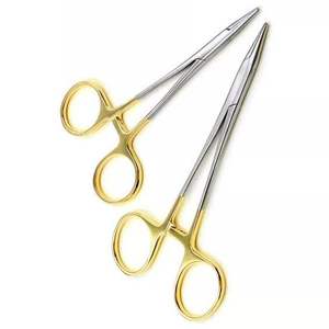 Iris Needle Holder Stainless Steel Manual Premium Quality General Surgery By Grip Surgical - Product Image 4