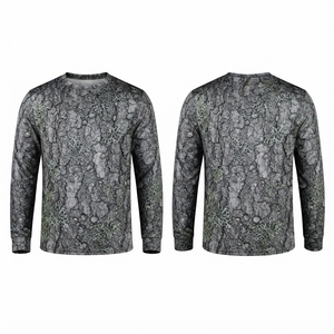 Chemise de chasse à manches longues pour homme Stalwart Impex, imprimé camouflage Rock, toile respirante, imperméable, vêtement d'extérieur pour l'automne - Product Image 1