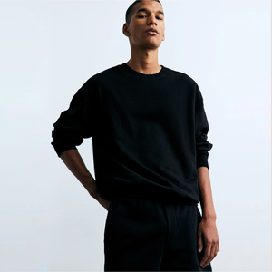 Sweat-shirt unisexe d'hiver avec broderie 3D, 100% coton, respirant, décontracté, sportif - Product Image 2