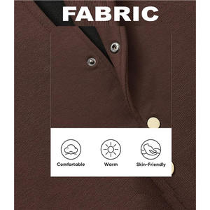Chaqueta Letterman de Diseño Único para Hombre, Estilo Urbano con Cuello Alto, Súper Calidad, Nueva Llegada - Product Image 5