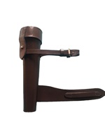Horse — étui en cuir noir, selle pour chasse, flacon de hanche en acier, boîtier Baton, nouvelle collection
