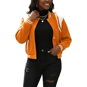 Premium Womens Varsity Jacket Fashion Letterman Bomber Jacket Wholesale Manufacturer USA - Product Image 1