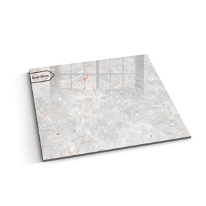 Venta al por Mayor de Baldosas de Porcelanato Blanco de 600 x 600 mm, Baldosas de Porcelana Esmaltada con Aspecto de Mármol, Pulido, para Uso Interior, Muestra Gratuita, Sala de Estar - Product Image 1
