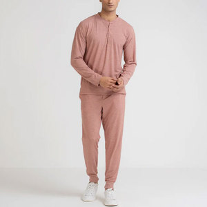 Chemises en jersey respirantes à manches longues pour hommes, col rond, coupe régulière, 100 % coton, style urbain, grande taille, qualité supérieure - Product Image 4