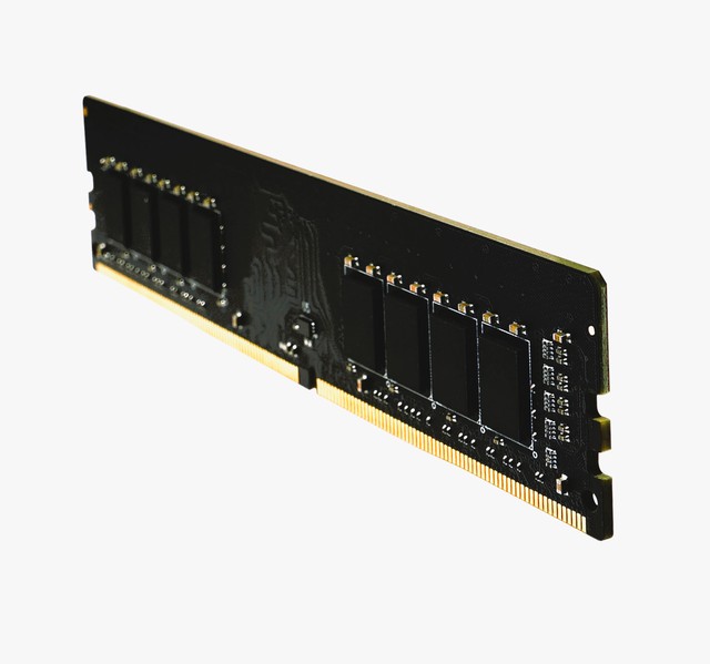 DDR4 UDIMM Memory Module 8GB 16GB 32GB for Desktop PC RAM Stick Black Gold Edge Contact