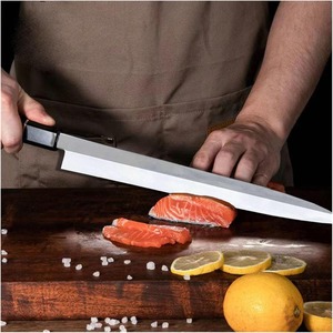 มีดเชฟญี่ปุ่นสมัยใหม่ขนาด 10 นิ้ว ใบมีดเหล็กกล้าคาร์บอน ด้ามจับ G10 กันลื่น - Product Image 5