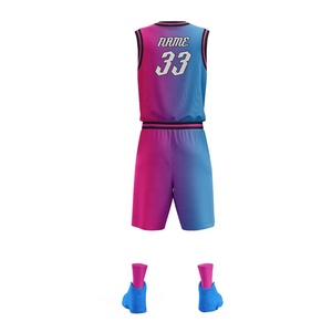 Ensemble d'uniformes de basket-ball pour hommes personnalisables Cool New Style avec respirant Plus Size Options Logo personnalisé inclus - Product Image 3