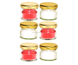 Artisanal <b>Miniature</b> Jar Candle – Luxury 30g Scented Glass Votive with Gold Lid - Product Image 4