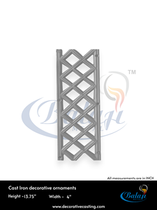 Pièces de portail de jardin en fonte gris sur mesure, robustes, finition sablée, surface hautement polie, assemblage facile, précision. - Product Image 3