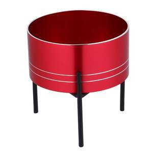 Ensemble de supports de plantes en métal doré nordique de luxe, pot de fleurs rond en fer pour la décoration intérieure de la maison, de l'hôtel, plantes décoratives modernes sur pied - Product Image 5