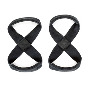 New Arrivals Adjustable Anti-Slip Neoprene/Nylon Weight Lifting Wrist Straps for Gym <b>Strength</b> <b>Training</b> Powerlifting - Product Image 2