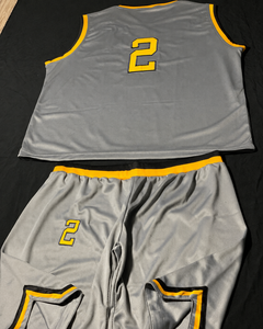 Conjunto de Uniforme de Baloncesto Sublimado Personalizado, Uniforme de Baloncesto para Hombre, Transpirable, Sin Mangas, para Entrenamiento Deportivo en Equipo - Product Image 5