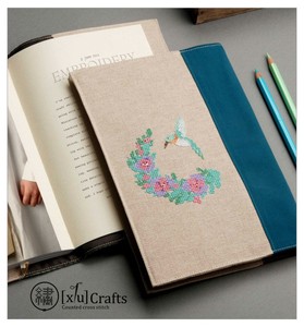 [3R] Kit de Bordado de Colibrí DIY en Oferta - Tela Aida 100% Algodón, Cubierta de Libro Ecológica - Product Image 3