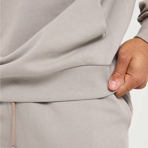 Sudadera con Capucha de Felpa Francesa, de Algodón, para Invierno, de Gran Tamaño, con Hombros Caídos, Estampado Personalizado, Transpirable, de Alta Calidad, para Hombre, Venta al Por Mayor - Product Image 4