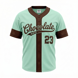 Camiseta de Béisbol de Manga Corta Personalizada al Por Mayor, MOQ Bajo, Diseño Nuevo de Alta Calidad para Adultos - Product Image 1