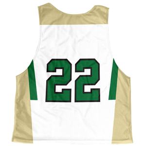 Diseño personalizado sublimado Reversible Lacrosse Pinnies tela de poliéster 100% transpirable adulto/uniforme juvenil con nombre y número - Product Image 4