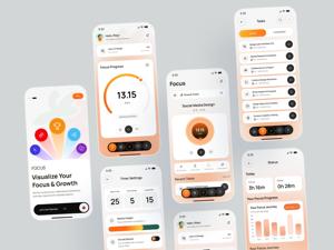 Smart Time Tracking Mobile App Development with Calendar Sync for Task Planning Productivity Monitoring and Real-Time Analytics - Product Image 2