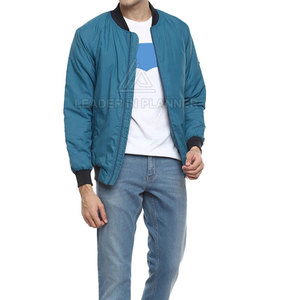 เสื้อแจ็คเก็ตบอมเบอร์ฤดูหนาวสำหรับผู้ชาย ผลิตจากโรงงาน เสื้อผ้ากันหนาวไซส์ใหญ่สำหรับผู้ใหญ่ - Product Image 3