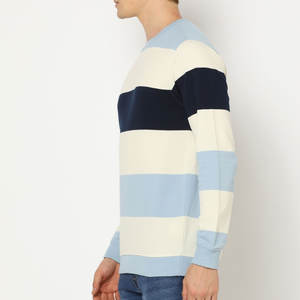 Sweat-shirt d'hiver pour homme en tissu éponge 100% coton de haute qualité, écologique, col rond, couleurs et logo personnalisables, professionnel - Product Image 3