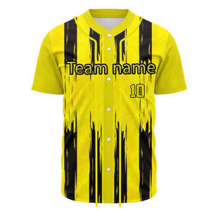 Camisetas de Béisbol y Sóftbol Personalizadas al por Mayor, Uniformes Deportivos de Secado Rápido con Bordado Tackle Twill - Product Image 5