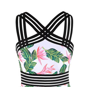 Vestido de playa de punto sexy para mujer, con diseño calado de ganchillo, cuello en V, falda cruzada, para vacaciones de verano y resort - Product Image 4