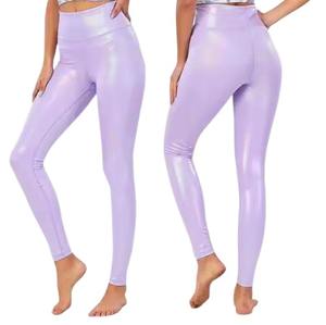 Mallas de Yoga para mujer, 100% algodón, cómodas mallas de cintura alta para correr, decoración de malla, el mejor diseño, lo último - Product Image 2