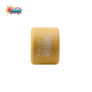 SUN RACING WRL2015-12 20x15mm 12G Kit de poids de variateur en laiton pour Scooter PCX CLICK125I SKYDRIVE125 Performance CVT 6 pièces Nouveau Jaune - Product Image 4