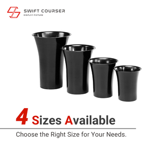 Seau à fleurs en plastique multi-tailles fabriqué à Taïwan, seau de présentation florale au sol pour fleuriste, jardin, pépinière - Product Image 4