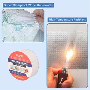 Nastro Butilico Impermeabile in Alluminio per Riparazioni RV, Sigillatura di Vetri, Materassi ad Aria e Finestre - Product Image 5