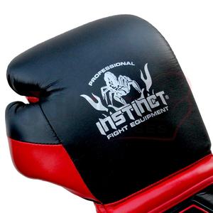 Guantes de Piel para Entrenamiento de Kickboxing Profesional, Ligeros, Transpirables, con Correa Ajustable para el Cierre de la Muñeca - Product Image 5
