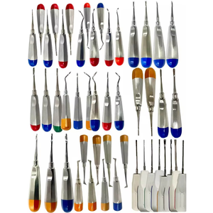 OFERTA ESPECIAL: Elevadores Luxadores Quirúrgicos Dentales Duraderos y Reutilizables, Herramienta de Extracción de Puntas de Raíz, Instrumento de Cirugía Oral de Acero Inoxidable, CE - Product Image 2